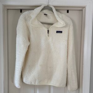 Patagonia White Fleece Jacket